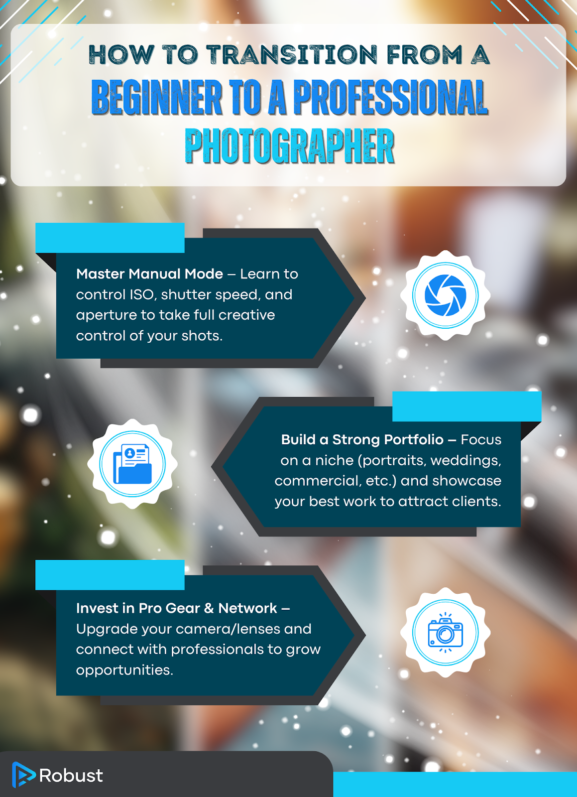 How to Transition from a Beginner to a Professional Photographer